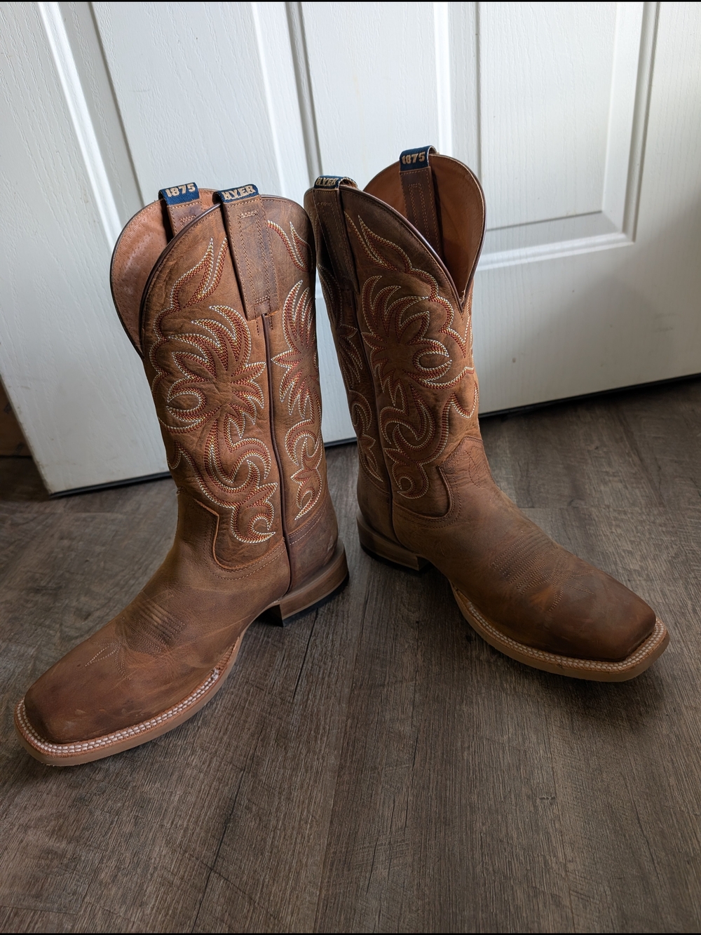 Men's HYER Burdett Square Toe Boot Size 10EE